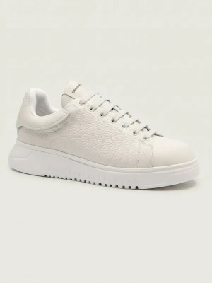 Emporio Armani Skórzane sneakersy