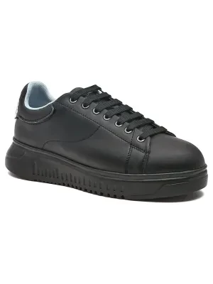 Emporio Armani Skórzane trampki