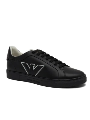 Emporio Armani Skórzane trampki