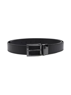 Emporio Armani Skórzany dwustronny pasek