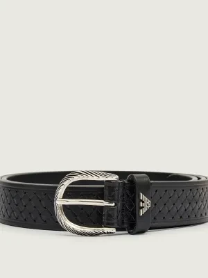 Emporio Armani Skórzany pasek