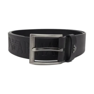 Emporio Armani Skórzany pasek TOUNGUE BELT