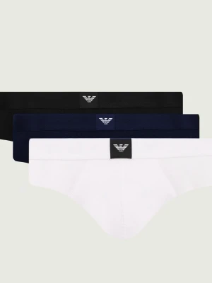 Emporio Armani Slipy 3-pack biały