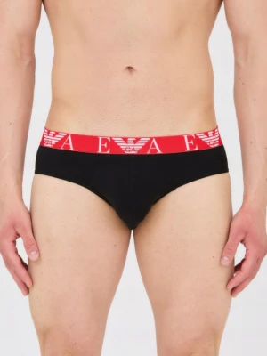 EMPORIO ARMANI Slipy czarne, białe, czerwone, Rozmiar XL