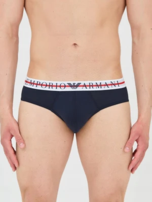 EMPORIO ARMANI Slipy granatowe 3-pack, Rozmiar XL