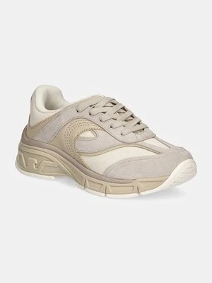 Emporio Armani sneakersy kolor beżowy EM000262 AF10838 M1011