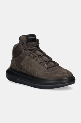 Emporio Armani sneakersy kolor brązowy X4Z135 XR200 U219