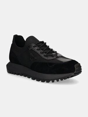 Emporio Armani sneakersy kolor czarny X4X659 XR105 K001