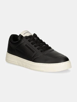 Emporio Armani sneakersy kolor czarny X4X677 XF805 00002