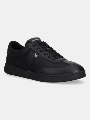 Emporio Armani sneakersy męskie kolor czarny EM003062 AF18210 UC001