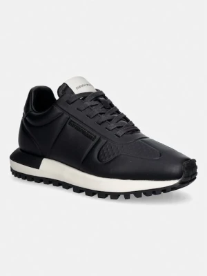 Emporio Armani sneakersy skórzane