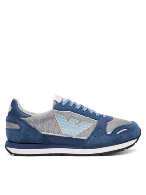 Emporio Armani Sneakersy X4X537 XN730 U551 Granatowy