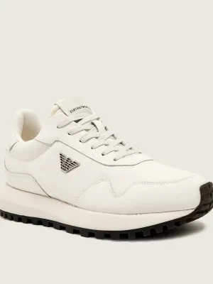Emporio Armani Sneakersy | z dodatkiem skóry