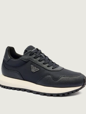 Emporio Armani Sneakersy | z dodatkiem skóry