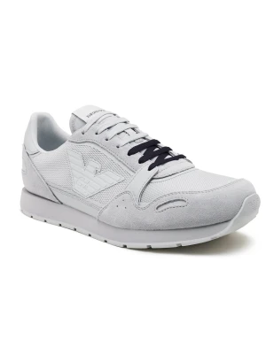 Emporio Armani Sneakersy | z dodatkiem skóry szary