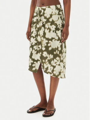 Emporio Armani Spódnica plażowa EW003396 AF20248 F7149 Zielony ciemny Regular Fit