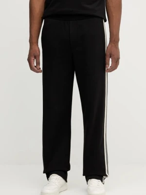 Emporio Armani spodnie dresowe męskie kolor czarny z aplikacją EM002873 AF13488
