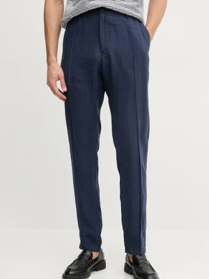 Emporio Armani spodnie lniane