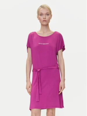 Emporio Armani Sukienka codzienna EW000783 AF12192 UA227 Różowy Regular Fit