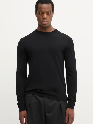 Emporio Armani sweter męski kolor czarny lekki 8N1M42 1M67Z