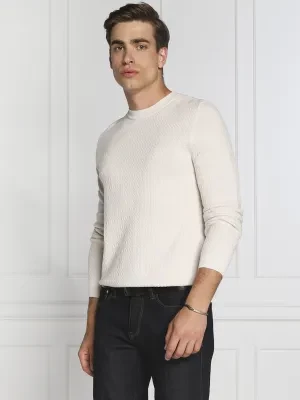 Emporio Armani Sweter | Slim Fit | z dodatkiem wełny