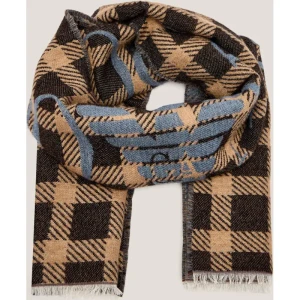 Emporio Armani Szal | z dodatkiem wełny