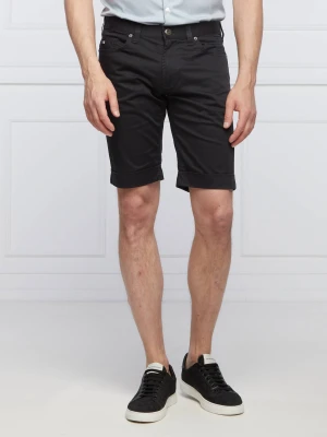 Emporio Armani Szorty chino | Regular Fit granatowy