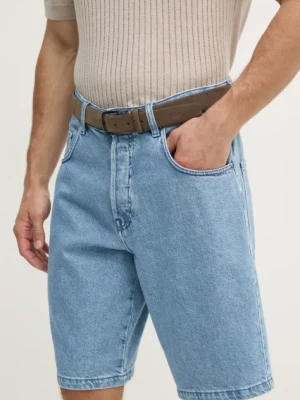 Emporio Armani szorty jeansowe męskie kolor niebieski EM001723 AF13269