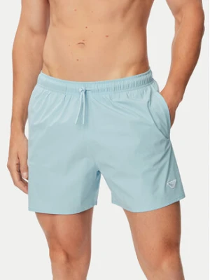 Emporio Armani Szorty kąpielowe EM000583 AF20424 U9242 Niebieski jasny Regular Fit