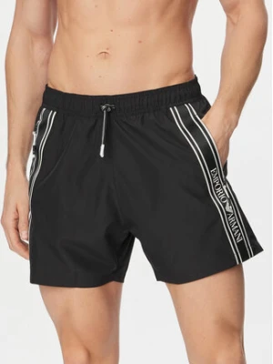 Zdjęcie produktu Emporio Armani Szorty kąpielowe EM000583 AF20426 UC001 Czarny Regular Fit