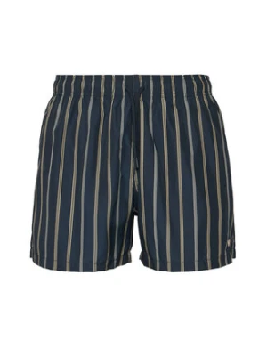 Emporio Armani Szorty kąpielowe EM000583 AF20445 FB170 Granatowy Regular Fit