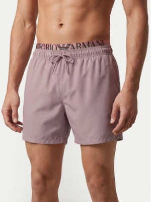 Zdjęcie produktu Emporio Armani Szorty kąpielowe EM000686 AF20432 UA269 Różowy