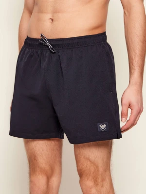 Emporio Armani Szorty kąpielowe | Regular Fit granatowy