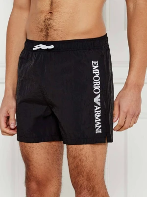 Emporio Armani Szorty kąpielowe | Regular Fit czarny