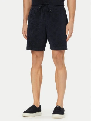 Emporio Armani Szorty sportowe EM000695 AF20449 FB058 Zielony Regular Fit