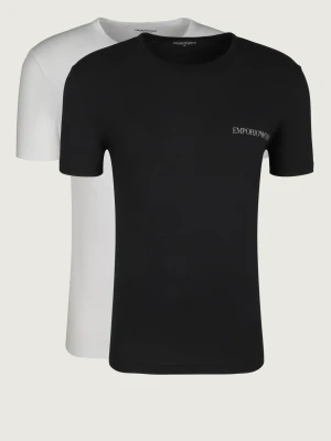 Emporio Armani T-shirt 2-pack | Regular Fit czarny