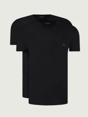 Emporio Armani T-shirt 2-pack | Regular Fit czarny