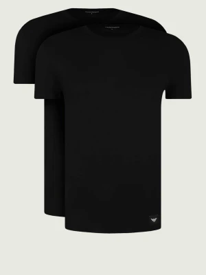 Emporio Armani T-shirt 2-pack | Regular Fit czarny