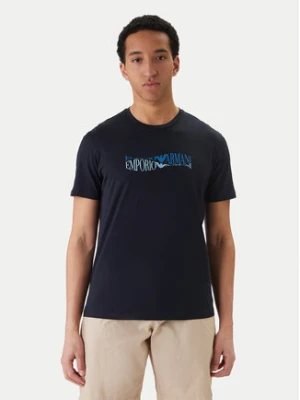 Emporio Armani T-Shirt EM000574 AF20451 FB335 Niebieski