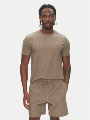 Emporio Armani T-Shirt EM000692 AF12362 U6189 Brązowy Regular Fit
