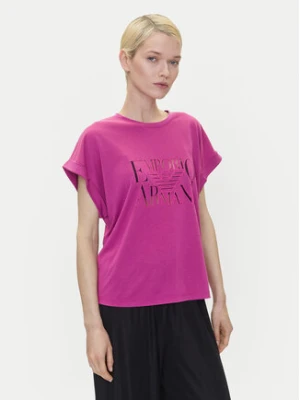 Zdjęcie produktu Emporio Armani T-Shirt EW000616 AF12187 UA227 Różowy Loose Fit