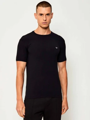 Emporio Armani T-shirt | Fitted fit czarny