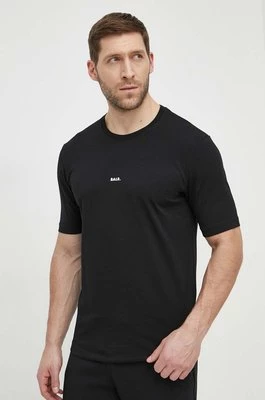 Emporio Armani t-shirt męski kolor czarny gładki B1112 1228 BALR.