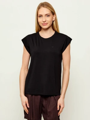 Emporio Armani T-shirt | Regular Fit czarny