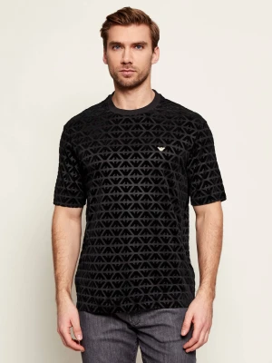Emporio Armani T-shirt | Regular Fit czarny