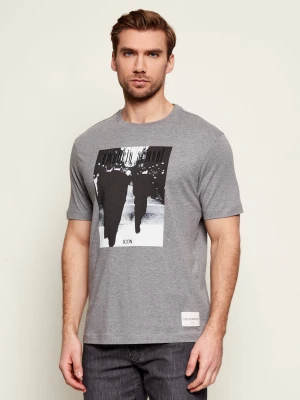 Emporio Armani T-shirt | Regular Fit szary
