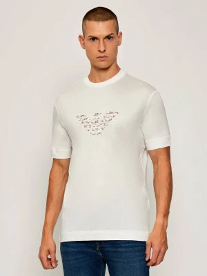 Emporio Armani T-shirt | Regular Fit biały