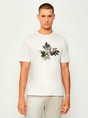 Emporio Armani T-shirt | Regular Fit biały