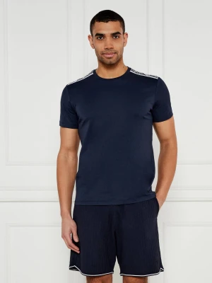 Emporio Armani T-shirt | Regular Fit granatowy