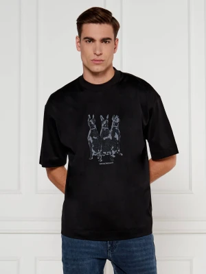 Emporio Armani T-shirt | Regular Fit czarny
